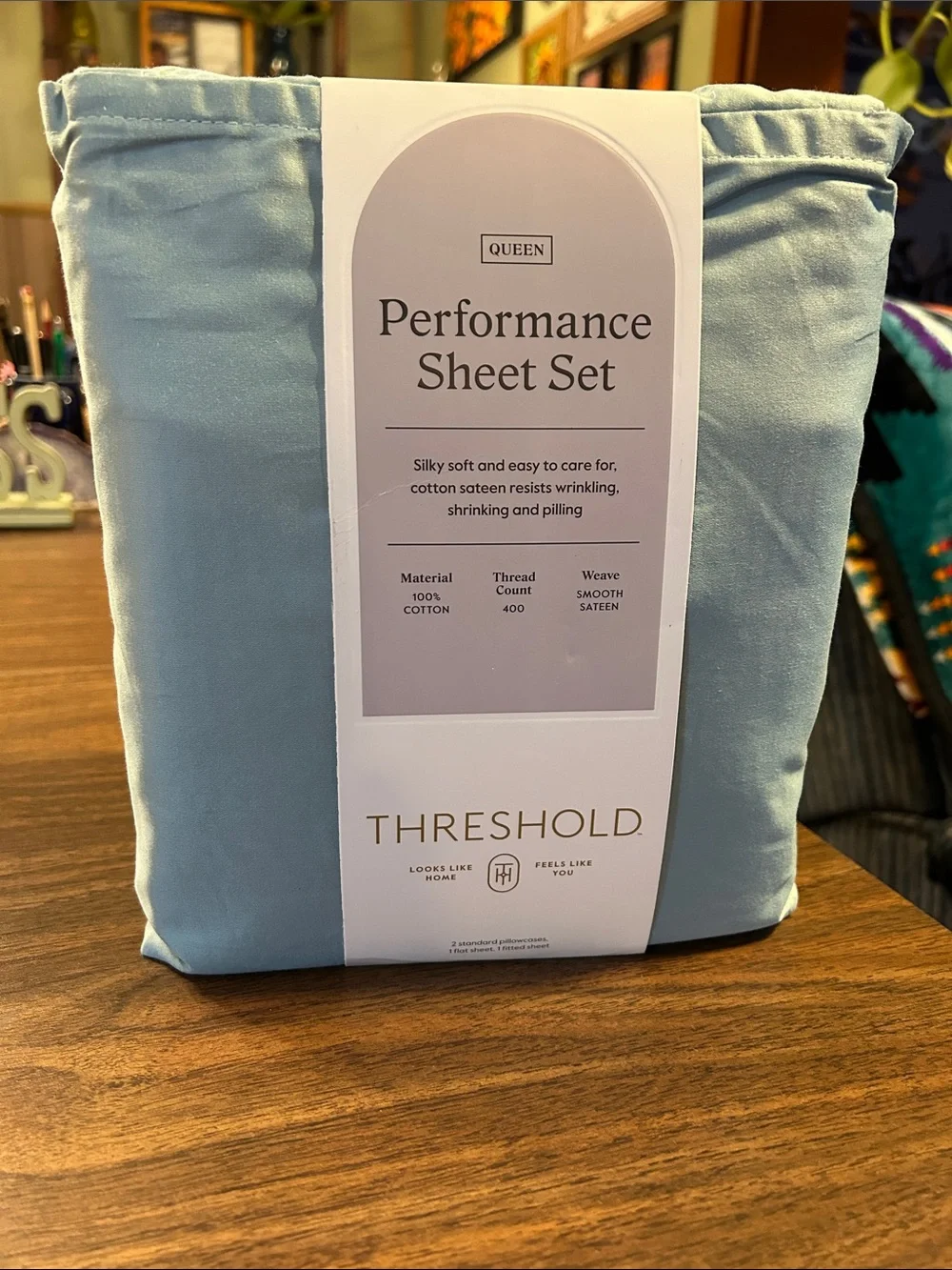 Threshold Performance New Queen Sheet Set